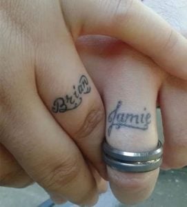 Tattoo Wedding Rings: The New Way Of Exchanging Of Vows