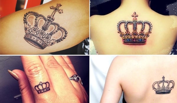 Aggregate more than 79 tattoo king and queen crowns latest  thtantai2