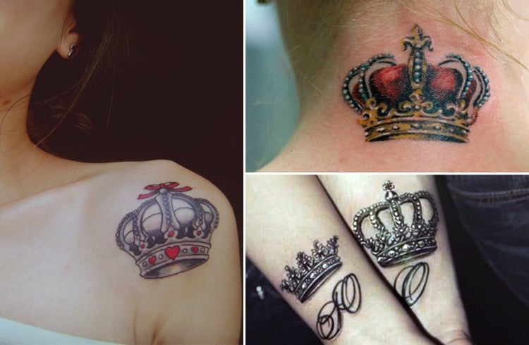 20 Glorious Crown Tattoos To Make You Feel Like Royalty • Body Artifact