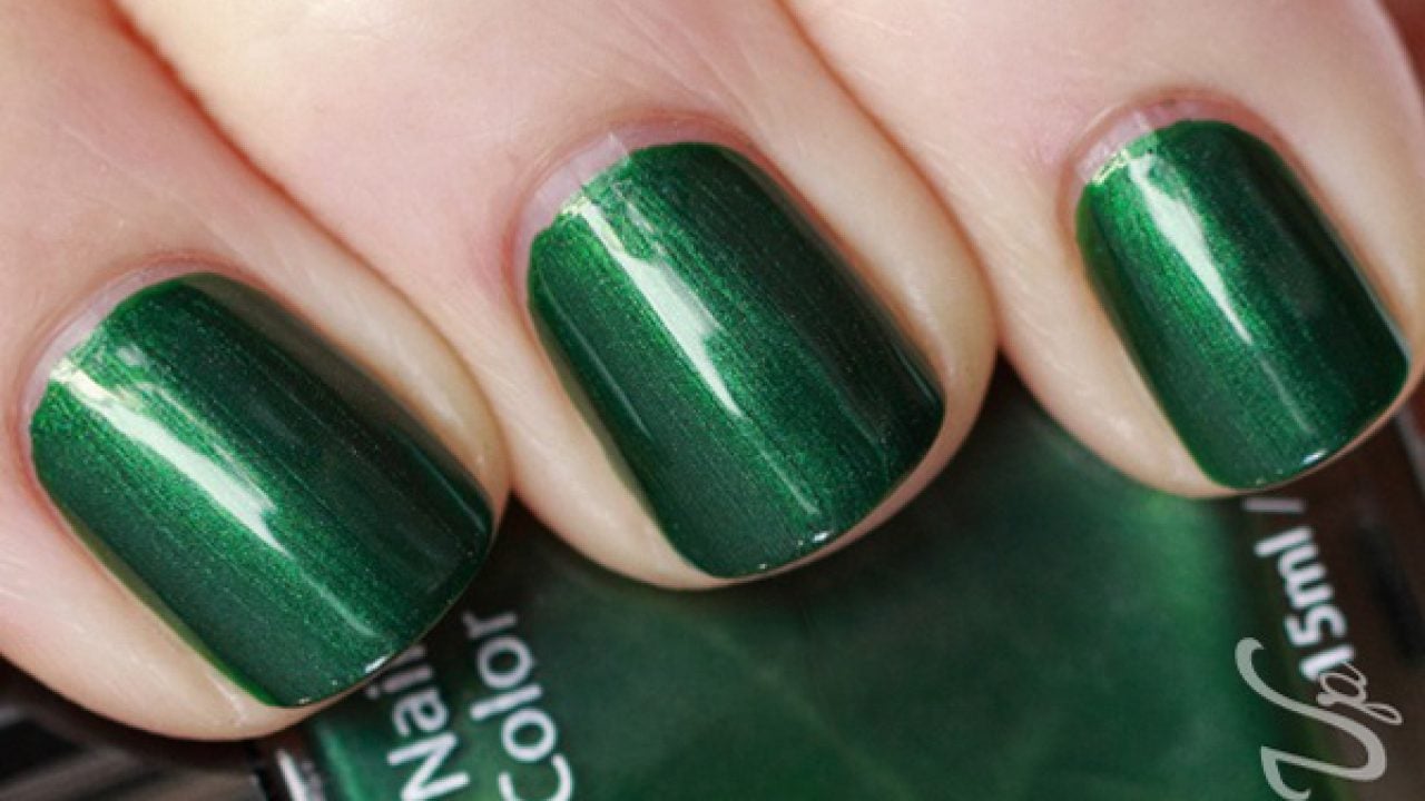 9 Green Nail Polish Colors To Make The Year End Pantone Bright