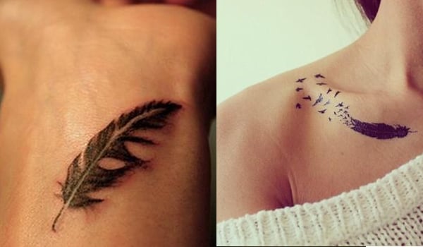 65 Awesome Feather Tattoo Ideas  Meanings Youll Love Them