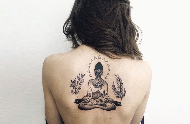 InkoTattoo : Temporary Tattoo | Buddhism | Buddha Temple Sleeve - INKOTATTOO