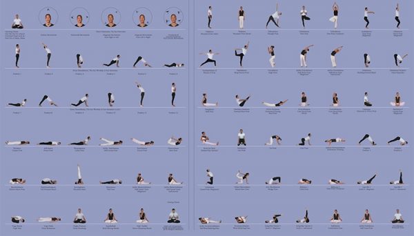 hatha yoga sequence chart
