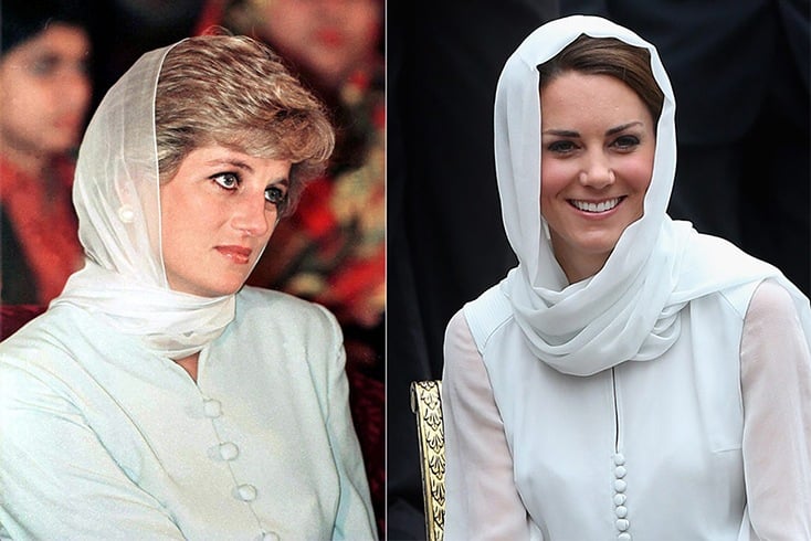 Duchess Kate Middleton Is Following Princess Diana’s Fashion Footsteps