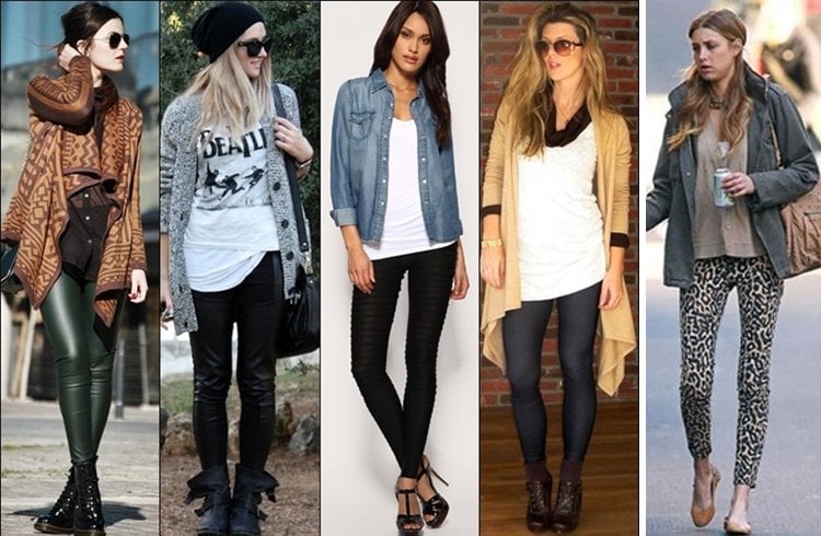How To Wear And What To Wear With Black Leggings