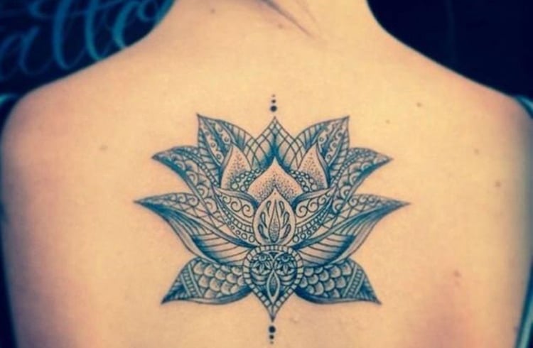Lotus flower  Lower back tattoos Back tattoo women Back tattoos