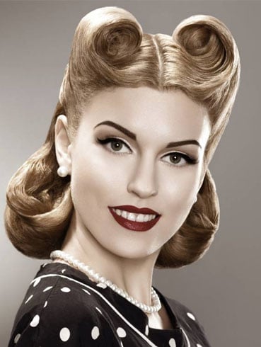 The Beauty Department Your Daily Dose of Pretty  1950s INSPIRED PONYTAIL