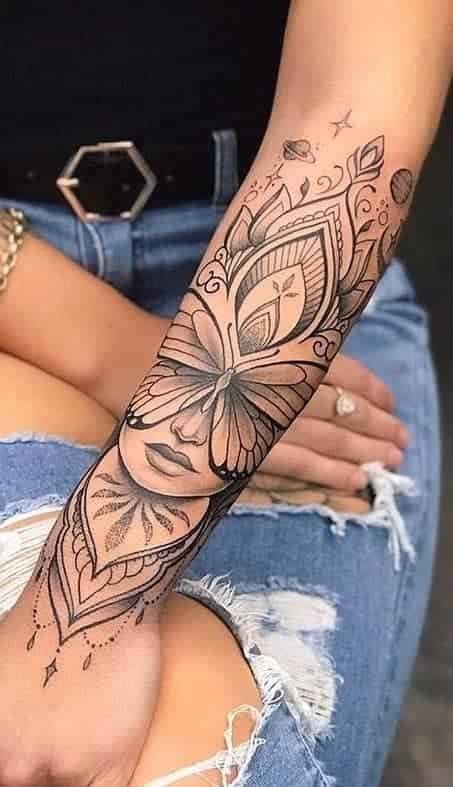 beautiful lace tattoo ideas for women adria.tattoo - KickAss Things