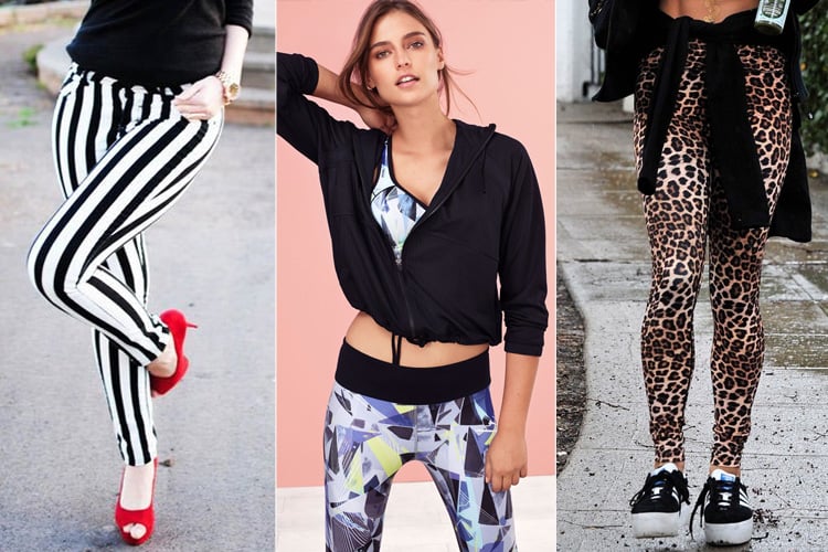 How To Wear Printed Leggings For Women