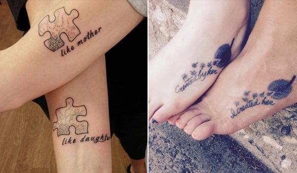 Mother Daughter Tattoo Ideas  Aliens Tattoo Main