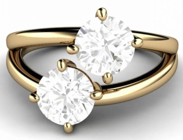 22 Beautiful Two Stone Engagement Rings That Will Surely Woo You