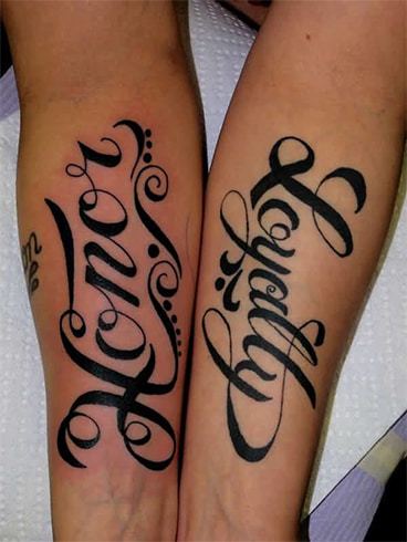 17 Loyalty Tattoo Ideas For Women And The Meaning Behind Them  Moms Got  the Stuff
