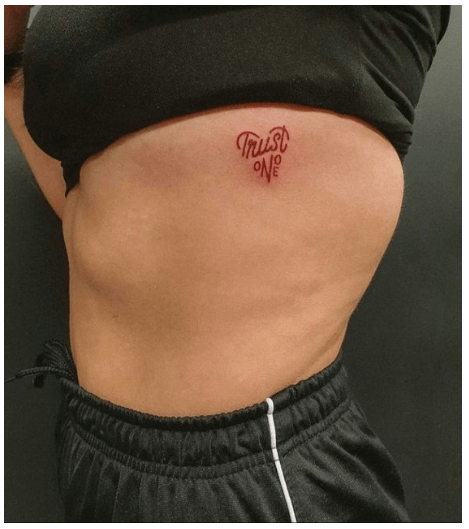 165 Rib Tattoos For Women To Stir Your Imagination