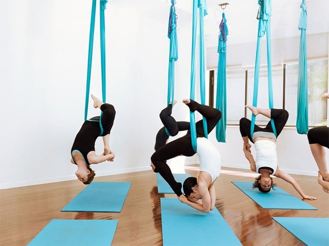 Take Your Workout To The Next Level By Knowing Aerial Yoga Benefits