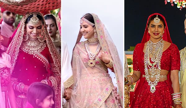 Bridal Jewellery Inspiration From Top 5 Real Bollywood Brides